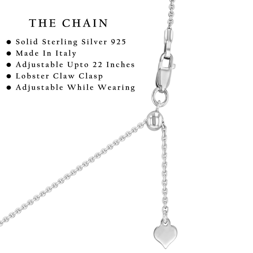 Sterling Silver Double Hearts Sister Necklace With Keepsake Card Gift
