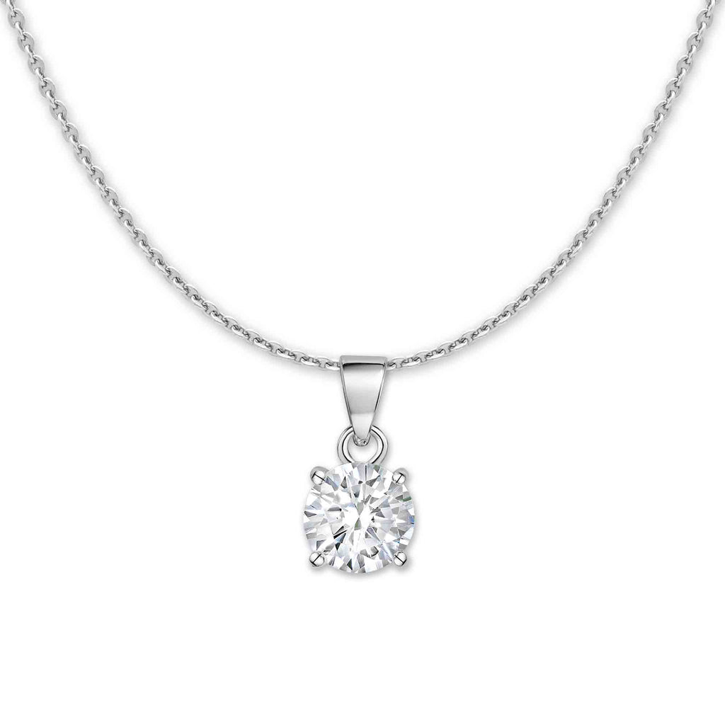 Sterling Silver Solitaire Amazing Friend Necklace With 22" Adjustable Chain Keepsake Card Gift