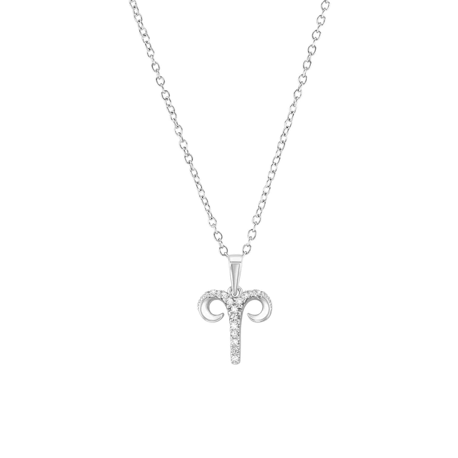 Sterling Silver Zodiac Necklace - Choose Your Star Sign