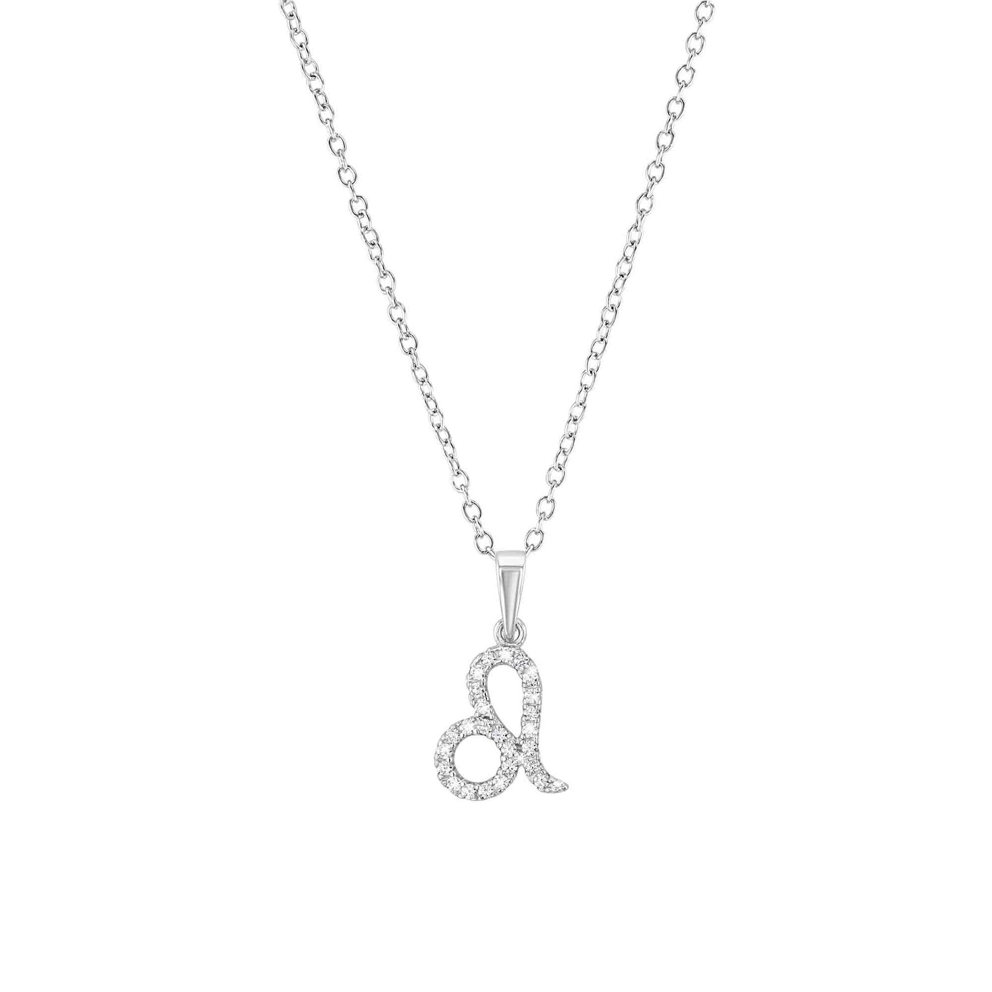 Sterling Silver Zodiac Necklace - Choose Your Star Sign