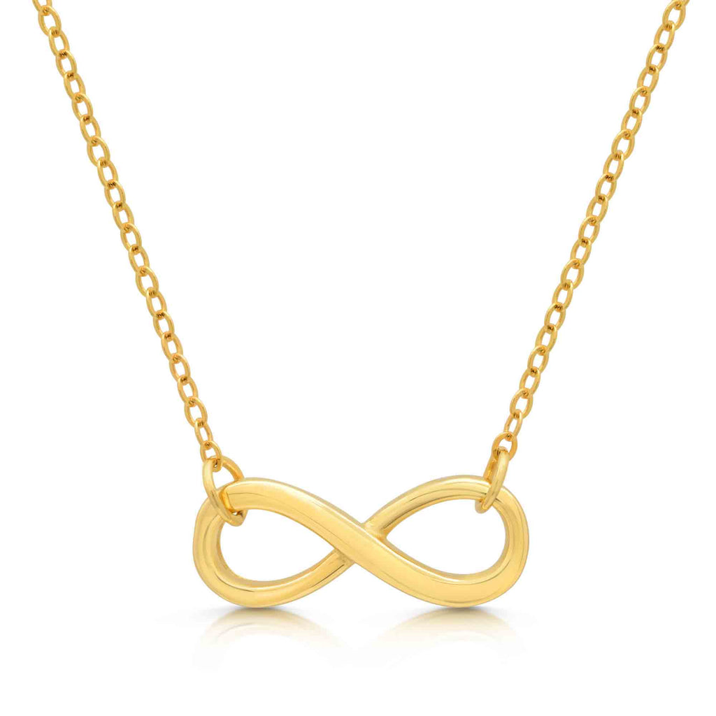 Sterling Silver Best Friend Infinity Necklace Friendship Gift for Women - Choose Style