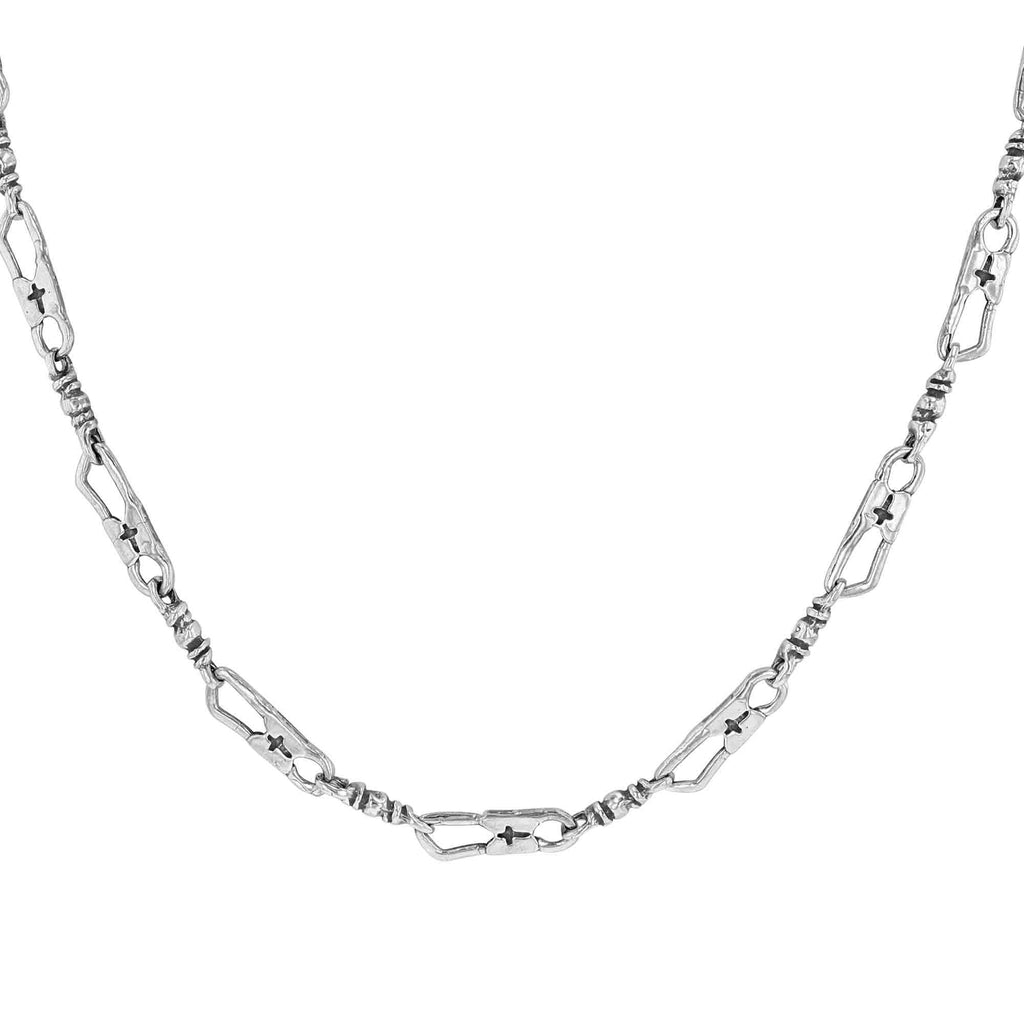 Fisher Of Men Sterling Silver 925 Fisherman Link Chain Bracelet or Necklace Inspirational Card Gift