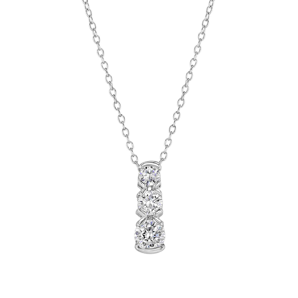 30th Birthday Necklace Sterling Silver 3 Decades Gift for Women with Amazing Keepsake Card